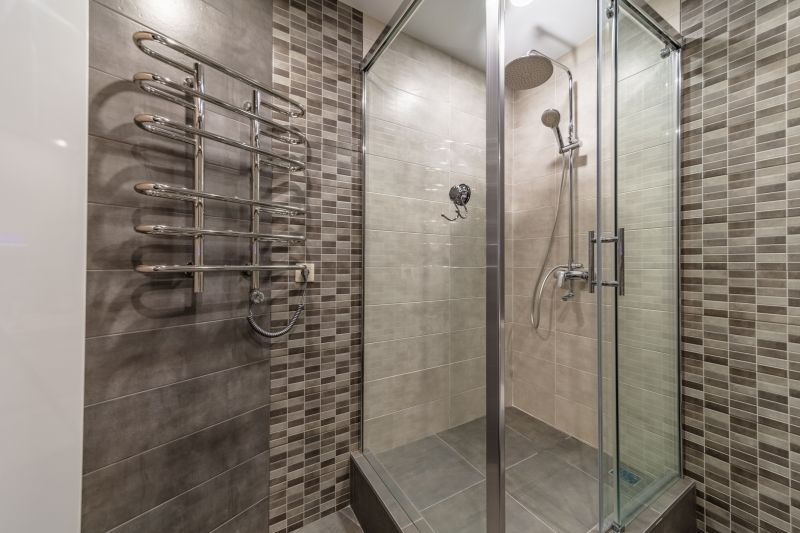 Contemporary Shower with Matte Finish